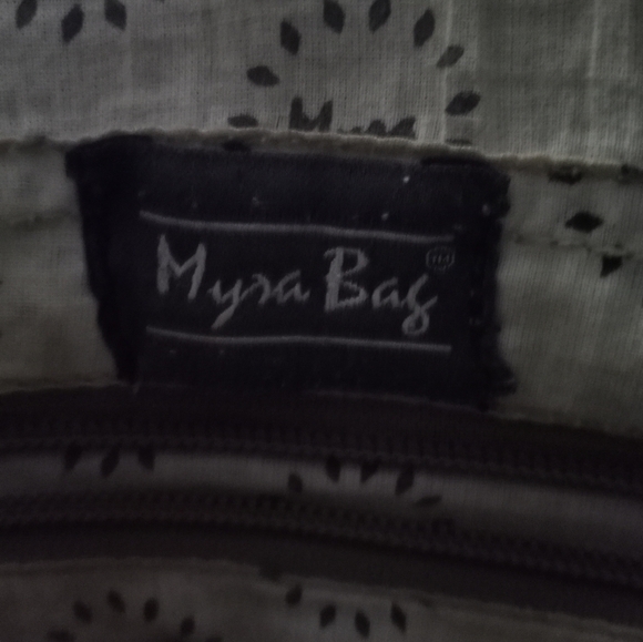 Myra Fidato Leather Tan Hair On Western Rodeo Festival Boho Moto Crossbody Bag - Picture 5 of 5